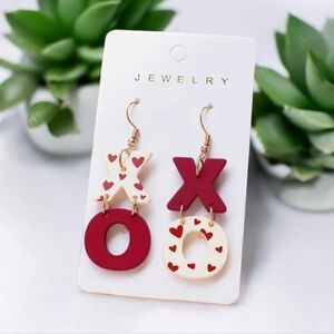 NEW! Mismatched XO Earrings for Valentine's  Day. Cute & Trendy